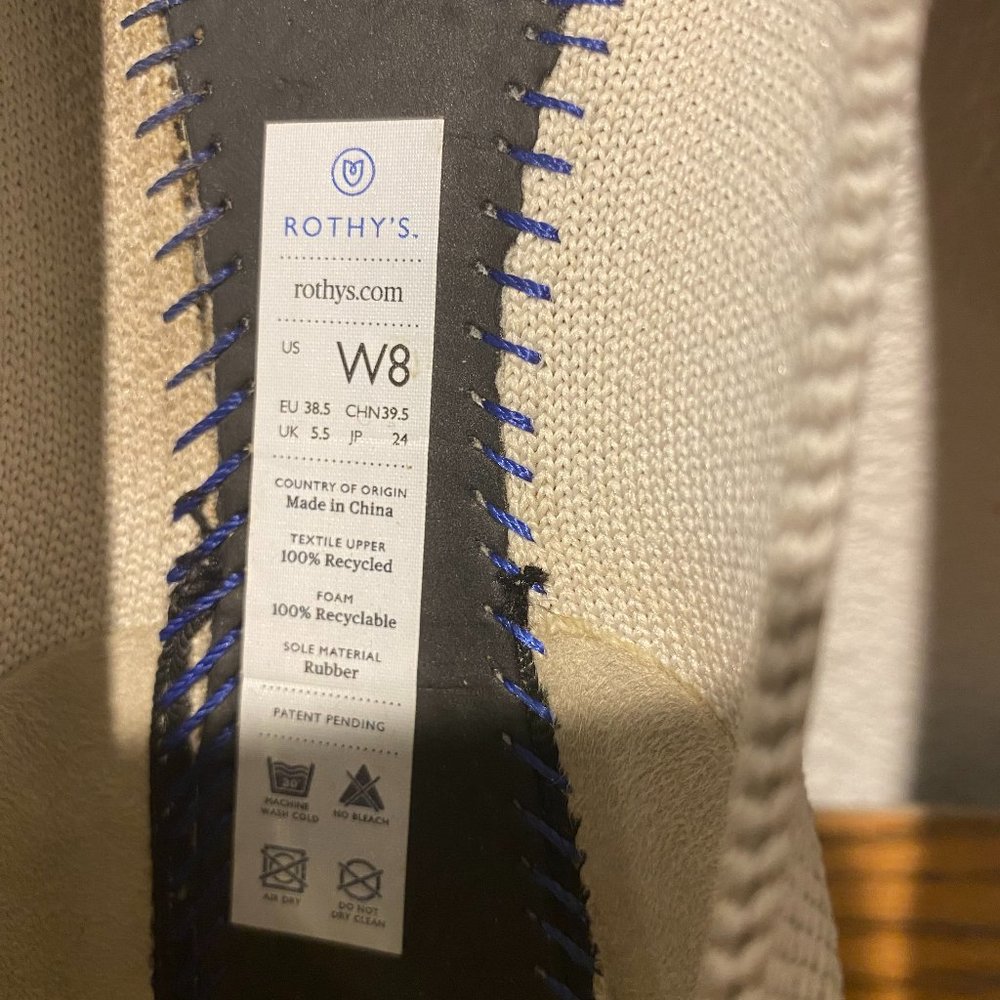 Rothy's Light Gray Flats - Picture 10 of 11